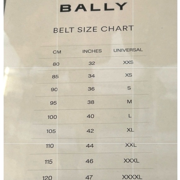 BALLY Black Leather Skinny Belt Gold B Buckle EU 95 / US 38 Designer - Picture 11 of 11